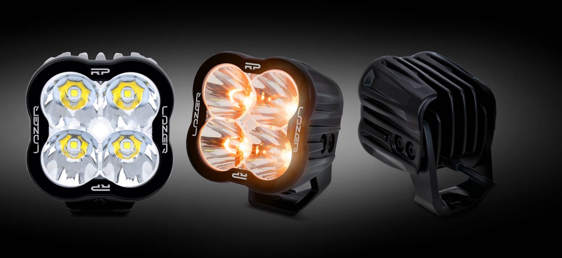 LAZER LAMPS RP SERIES – SPĒCĪGAS “OFF-ROAD” LED GAISMAS EKSTRĒMIEM APSTĀKĻIEM