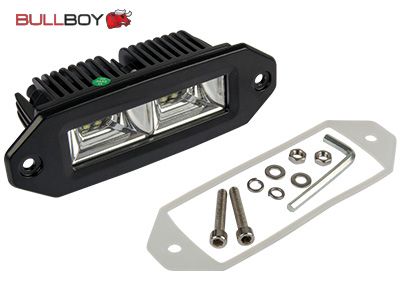 LED work light, flush mount