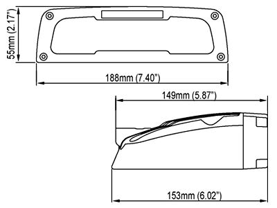 LED work light 32W - DOWNSIDE