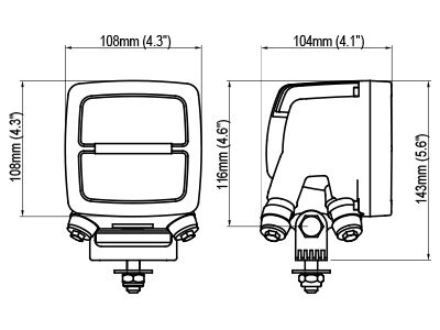 LED work light N4409 QD