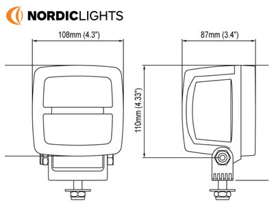 Sprayer light Scorpius 400 Blue