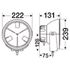 Papildlukturi Ref. 40 Luminator LED 12-24V + gab 30W