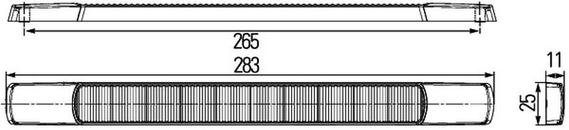 Lukturi dienas gaitas 10xLED 12V +gab.