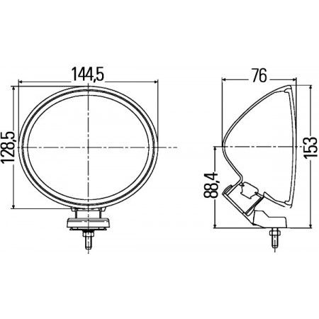 HELLA papildus gaismas Comet FF 200