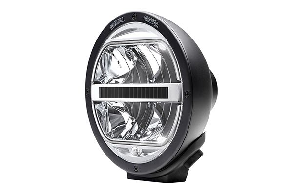 Luminator LED high-beam headlamp, metal (ECE Ref. 25)