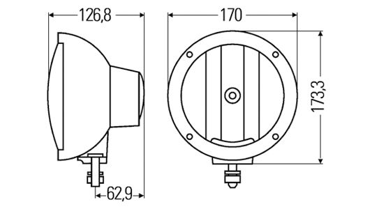 Papildlukturi Ref. 37,5 Luminator Compact Metal Celis