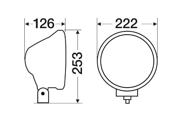 Papildlukturi tālā gaisma Hella Rallye 3003 LED ref.50