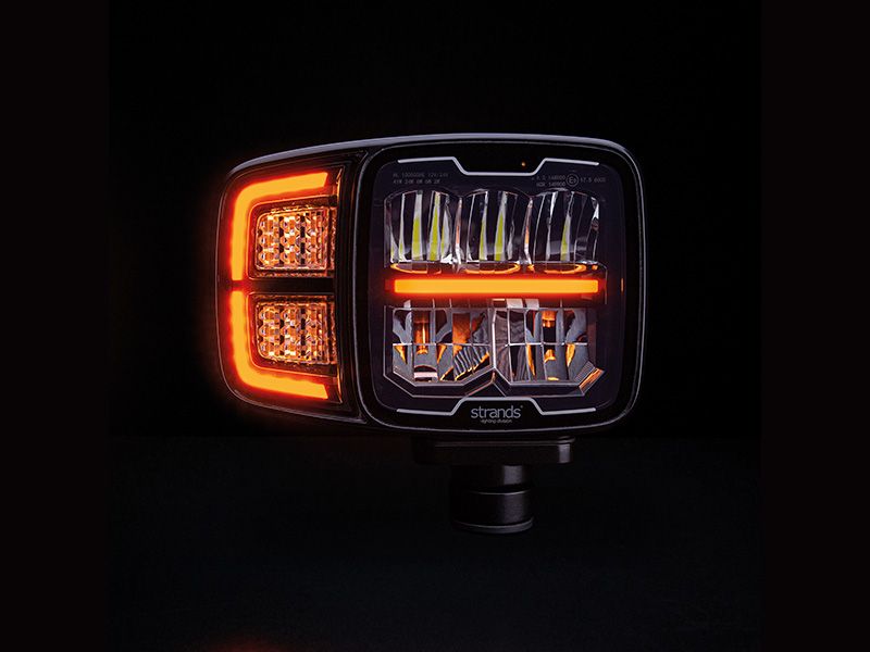 STRANDS SNOW PLOW LAMP - right