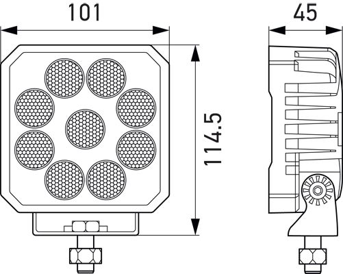 Lukturi darba Hella ValueFit LED 3000lm