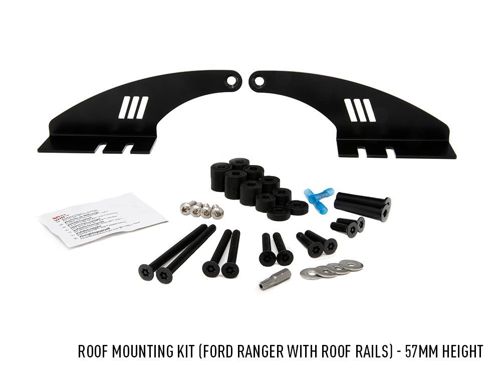 Ford Ranger (2016-2022) Roof Mounting Kit (with Roof Rails)