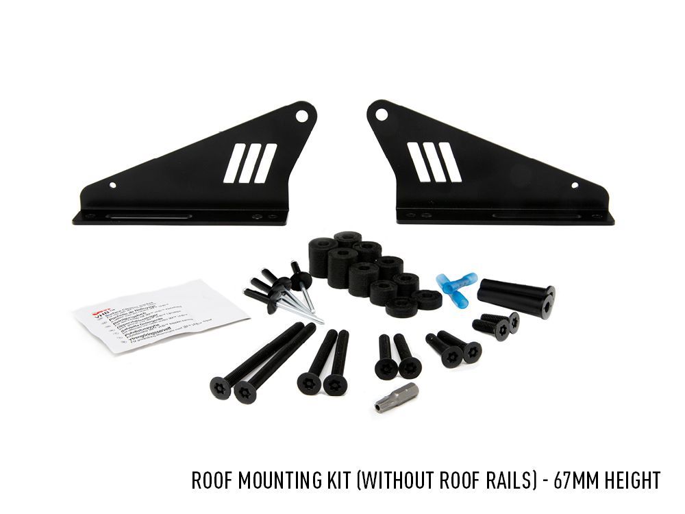 Ford Ranger (2016+) Roof Mounting Kit (without Roof Rails)