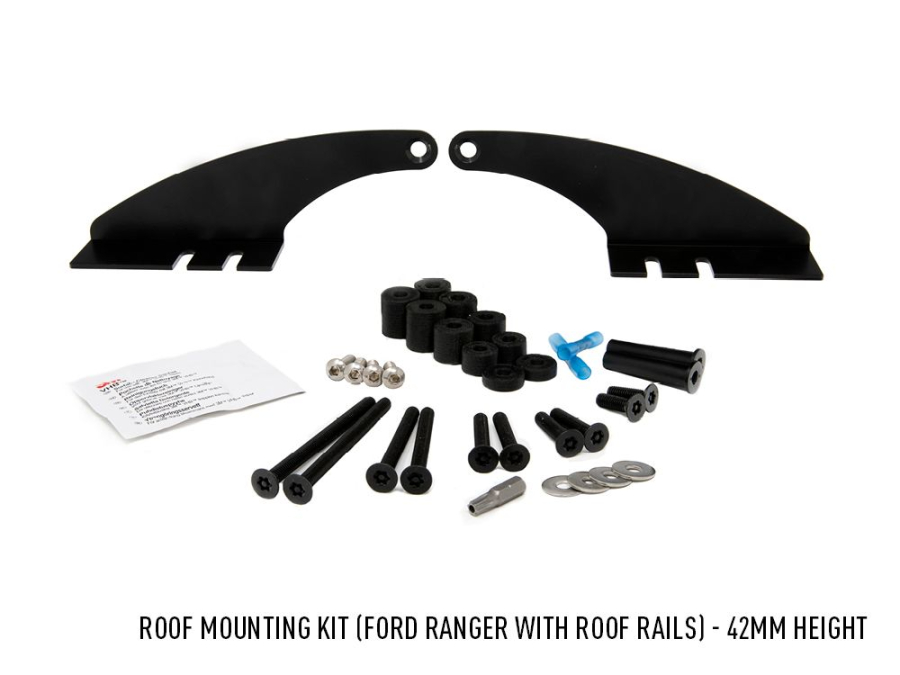 Ford Ranger (2016-2022) with Roof Rails - 57mm