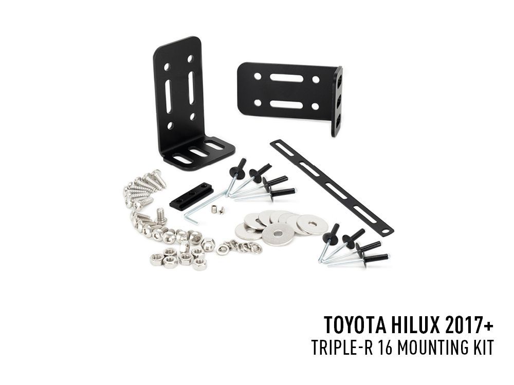 Toyota Hilux (2017-2020) Bumper Beam Mounting Kit