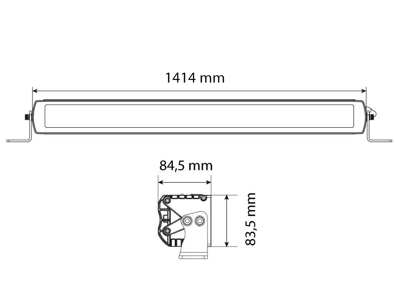 LED Tālās gaismas lukturis X-VISION MAXX 1300