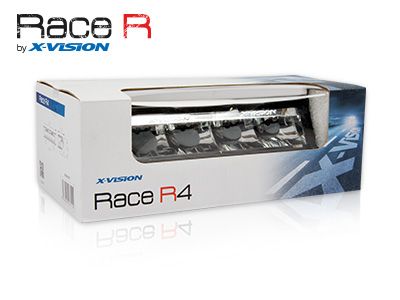 LED papildu tālās gaismas lukturis X-Vision Race R4, 32W