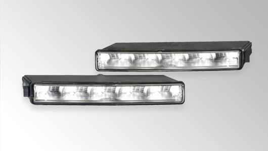 Daytime running light set with position light, 12 V incl. professional harness