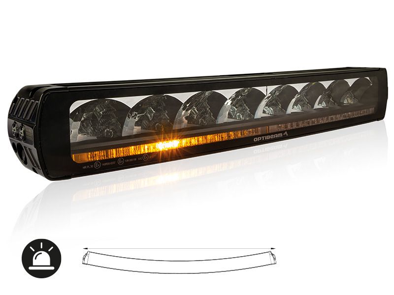 LED Tālās gaismas lukturis OPTIBEAM FIREBAR