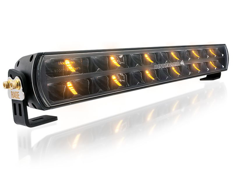 LED Tālās gaismas lukturis OPTIBEAM SUPER CAPTAIN DUAL RAGE 600