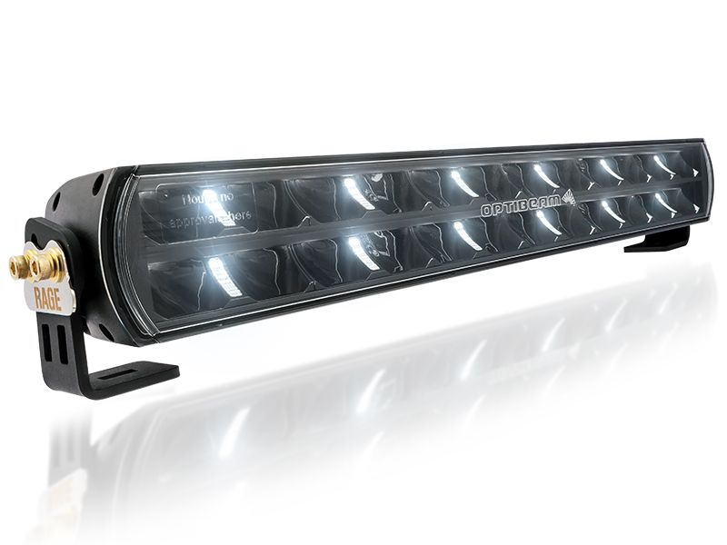 LED Tālās gaismas lukturis OPTIBEAM SUPER CAPTAIN DUAL RAGE 600