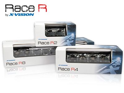 LED Tālās gaismas lukturis X-VISION Race R8