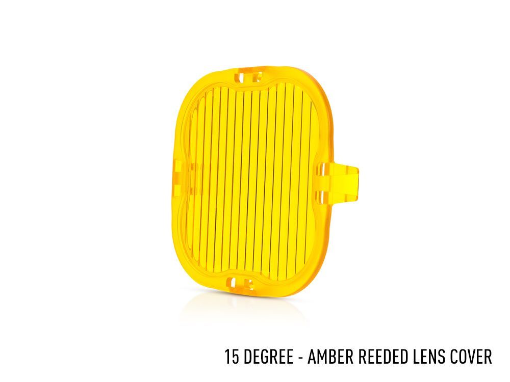 Amber Reeded Lens Cover (RP Series & Utility-50/80 HD)