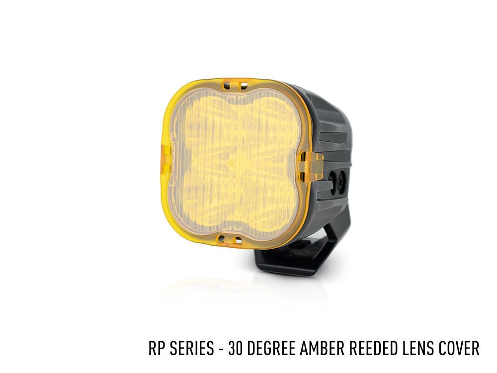 Amber Reeded Lens Cover (RP Series & Utility-50/80 HD)