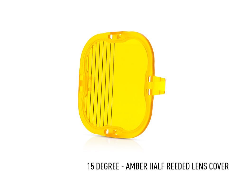 Amber Reeded Lens Cover (RP Series & Utility-50/80 HD)