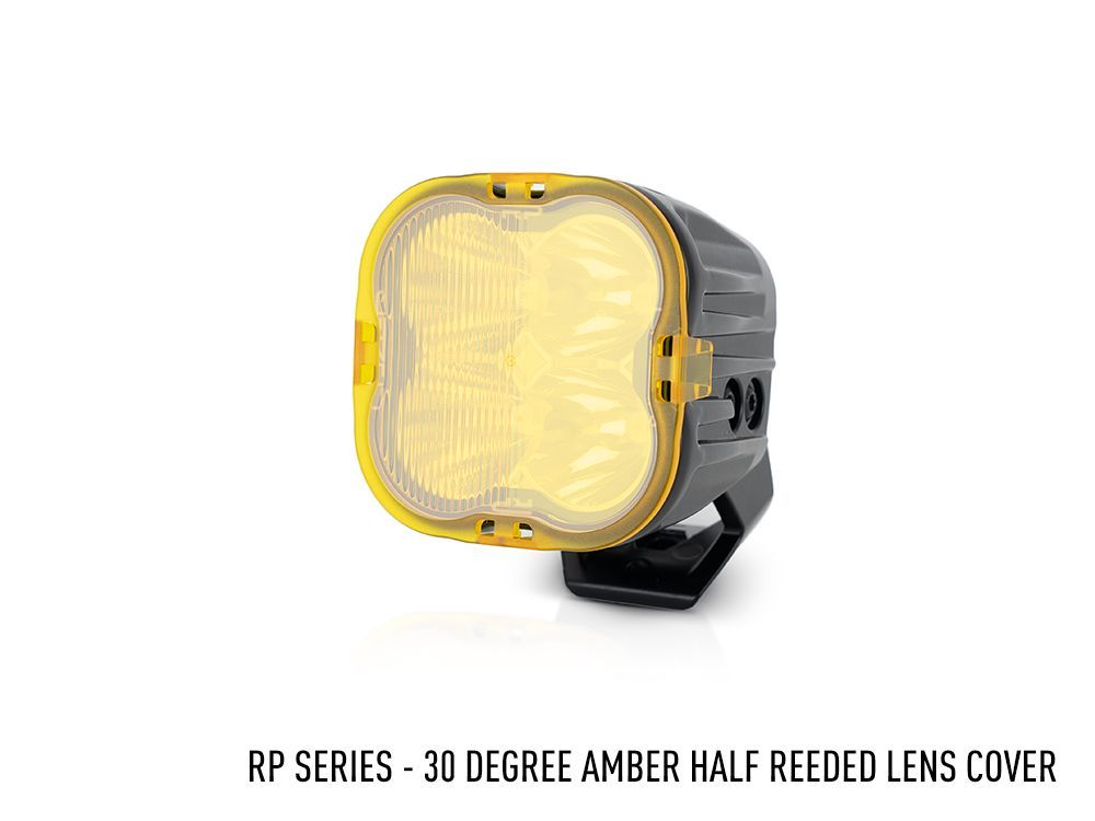 Amber Reeded Lens Cover (RP Series & Utility-50/80 HD)