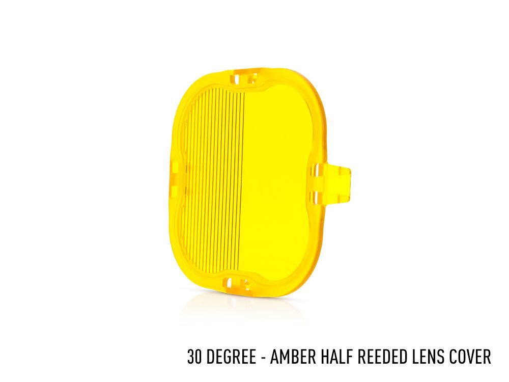 Amber Reeded Lens Cover (RP Series & Utility-50/80 HD)